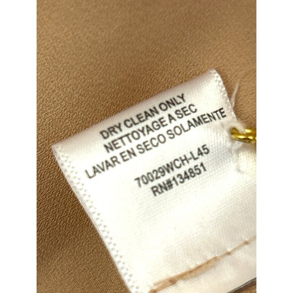 Wayf Women's Cream Emma Puff Sleeve Lace Top Size Large Ruffled Collar Camisole - Picture 7 of 7